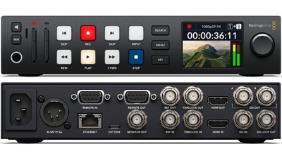 モニター一体型4K対応ポータブルレコーダーBlackmagic